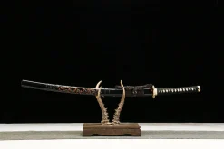 Drachenpalast - Handgeschmiedetes Katana aus T10 Werkzeugstahl