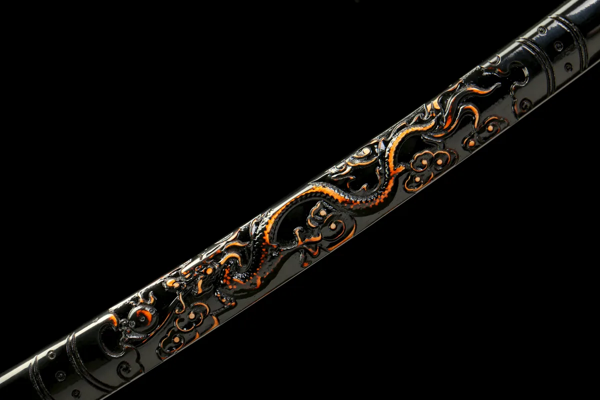 Drachenpalast - Handgeschmiedetes Katana aus T10 Werkzeugstahl - Image 7