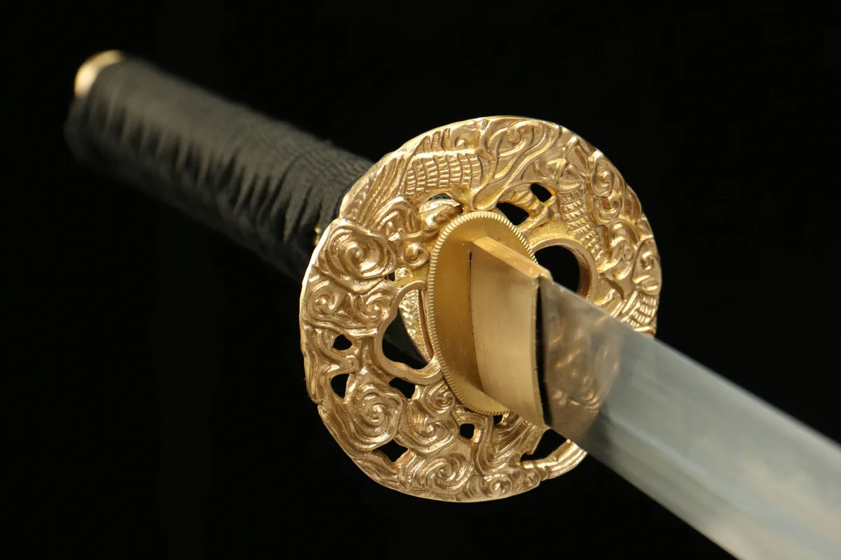 Drachenpalast - Handgeschmiedetes Katana aus T10 Werkzeugstahl - Image 4
