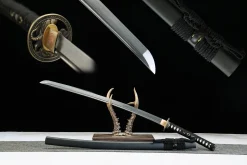 Alternative view of Dunkle Klinge - Handgeschmiedetes Katana aus T10 Werkzeugstahl