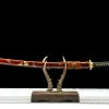 Dunkle Schneide - Handgeschmiedetes Katana aus T10 Werkzeugstahl