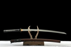 Alternative view of Dunkle Seele - Handgeschmiedetes Katana aus T10 Werkzeugstahl