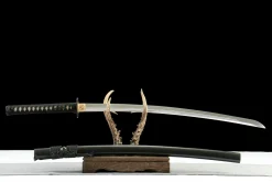 Alternative view of Dunkler Abgrund - Handgeschmiedetes Katana aus T10 Werkzeugstahl