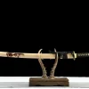 Dunkler Wolkenhieb - Handgeschmiedetes Katana aus T10 Werkzeugstahl