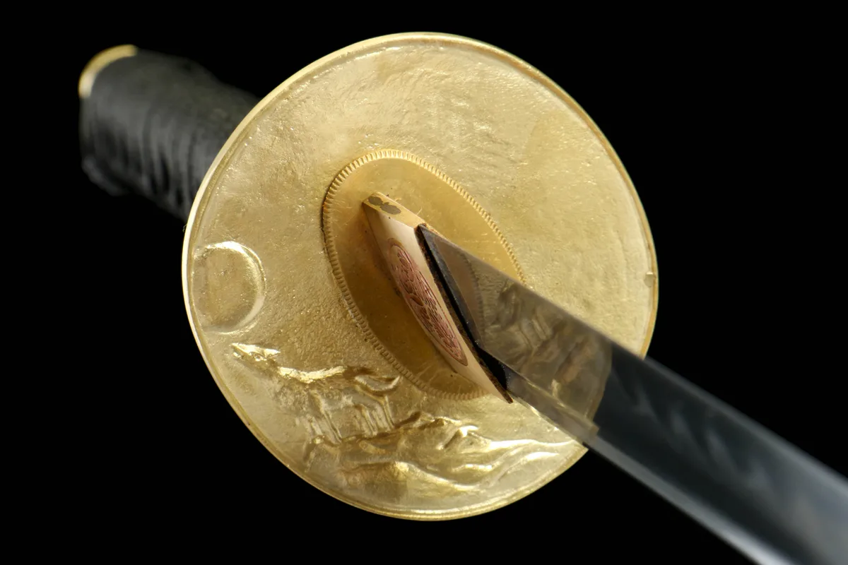 Dunkler Wolkenhieb - Handgeschmiedetes Katana aus T10 Werkzeugstahl - Image 8