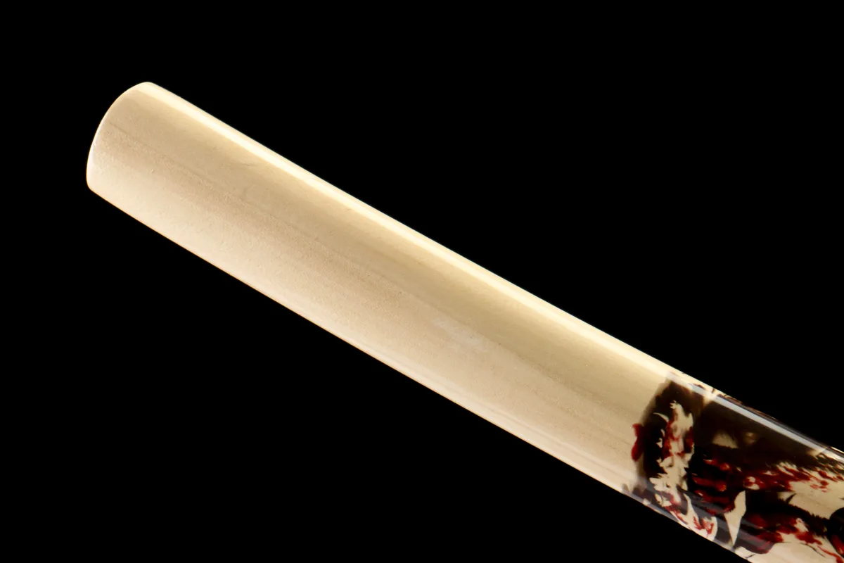 Dunkler Wolkenhieb - Handgeschmiedetes Katana aus T10 Werkzeugstahl - Image 4