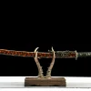 Dunkles Gold - Handgeschmiedetes Katana aus T10 Werkzeugstahl