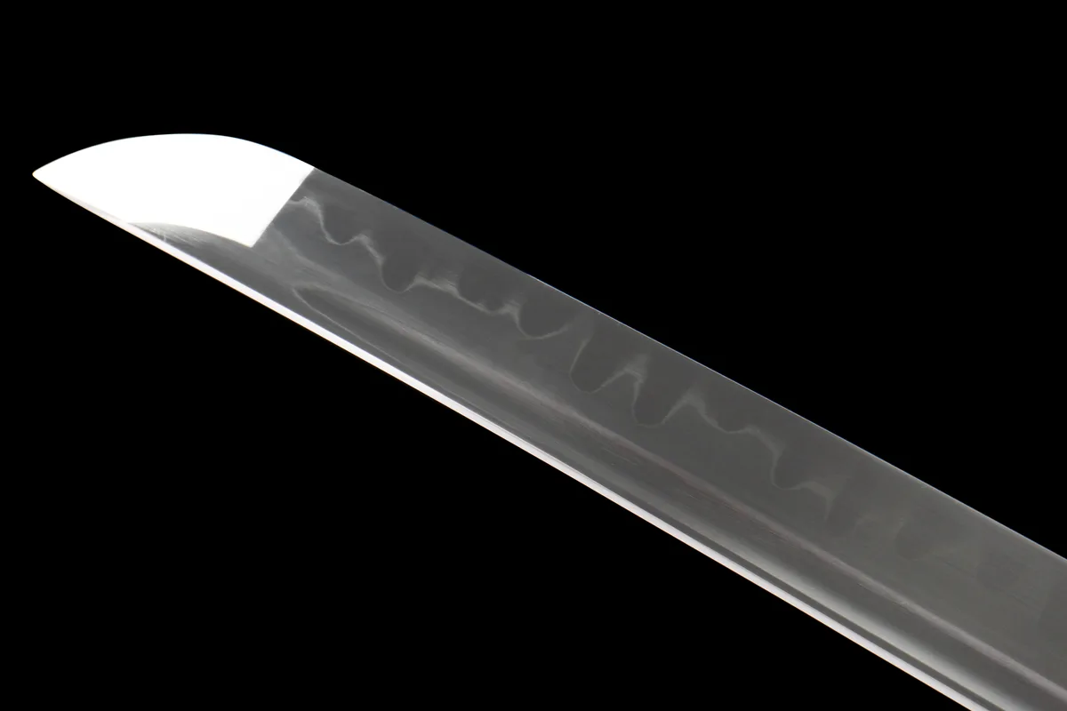 Dunkles Goldgeflecht - Handgeschmiedetes Katana aus T10 Werkzeugstahl - Image 11