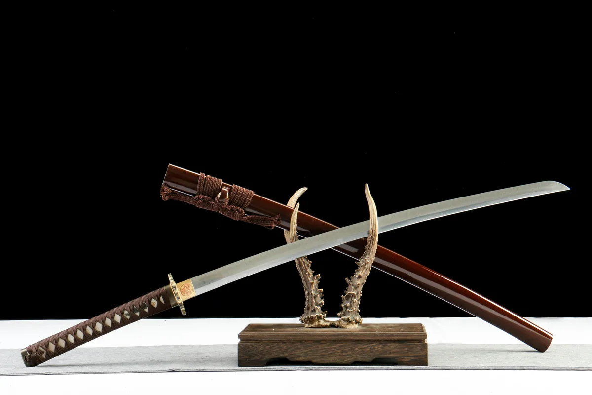 Erdschatten - Handgeschmiedetes Katana aus T10 Werkzeugstahl - Image 8