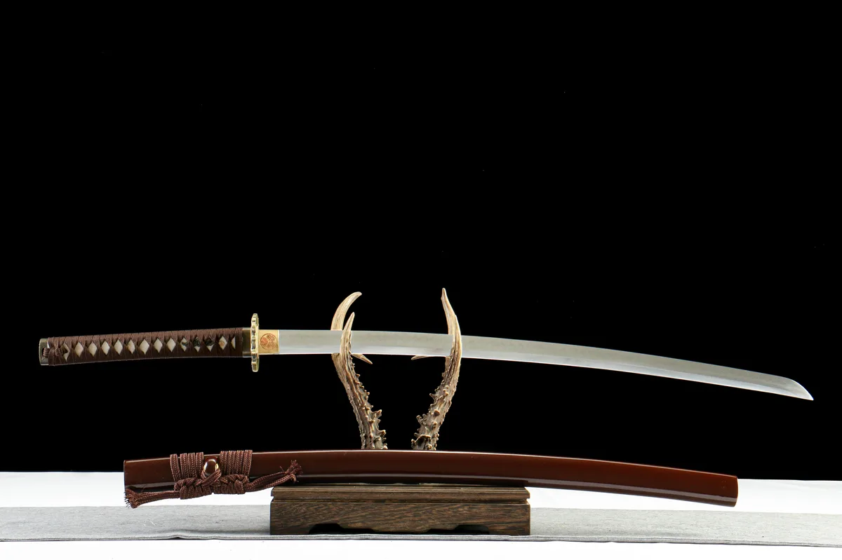 Erdschatten - Handgeschmiedetes Katana aus T10 Werkzeugstahl - Image 3
