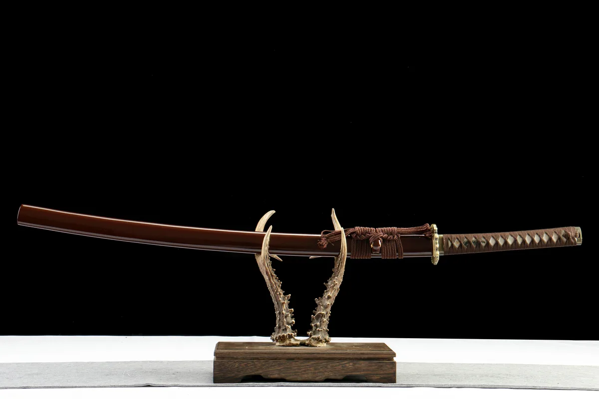 Erdschatten - Handgeschmiedetes Katana aus T10 Werkzeugstahl - Image 5