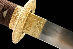 Alternative view of Flammenklinge - Handgeschmiedetes Katana aus T10 Werkzeugstahl