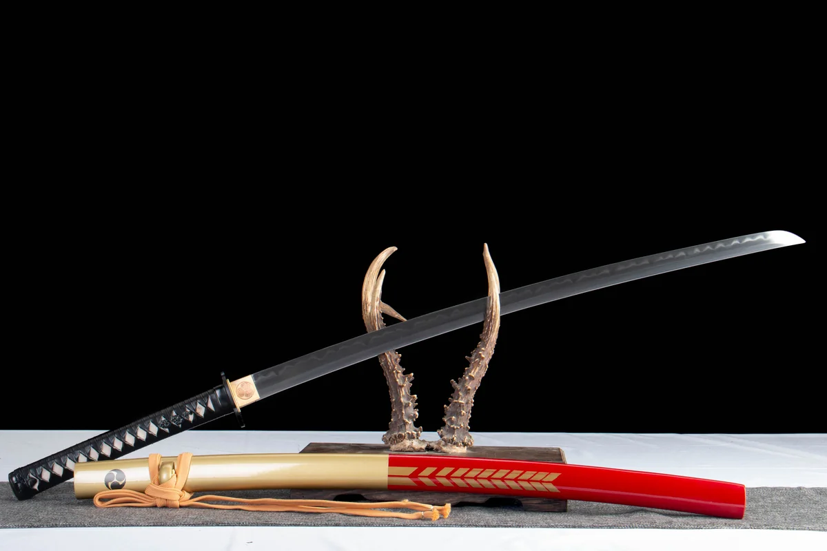 Flüchtige Pracht - Handgeschmiedetes Katana aus T10 Werkzeugstahl - Image 6