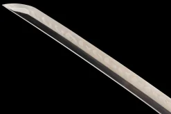 Alternative view of Frostblüte im Wolkentreiben - Handgeschmiedetes Katana aus T10 Werkzeugstahl
