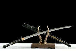 Alternative view of Gefrorener Frost - Handgeschmiedetes Katana aus T10 Werkzeugstahl