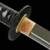 Gehärteter Donner - Handgeschmiedetes Katana aus T10 Werkzeugstahl
