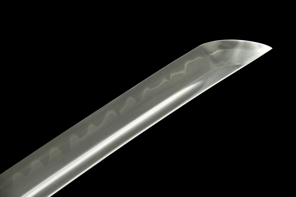 Gehärteter Stein - Handgeschmiedetes Katana aus T10 Werkzeugstahl