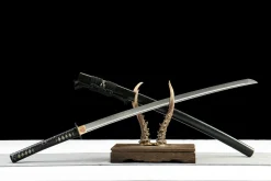 Alternative view of Gehärteter Stein - Handgeschmiedetes Katana aus T10 Werkzeugstahl