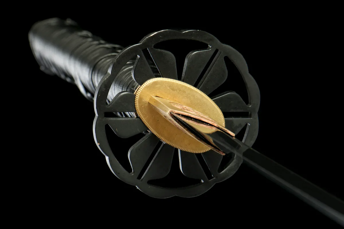 Gehärteter Stein - Handgeschmiedetes Katana aus T10 Werkzeugstahl - Image 7