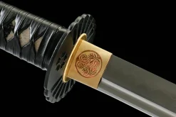 Gehärteter Stern - Handgeschmiedetes Katana aus T10 Werkzeugstahl
