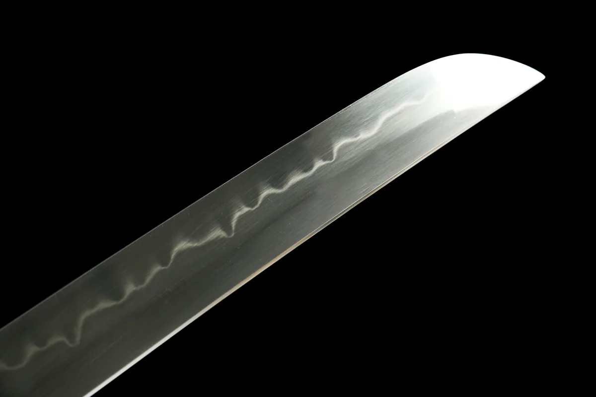 Goldener Faden - Handgeschmiedetes Katana aus T10 Werkzeugstahl - Image 9