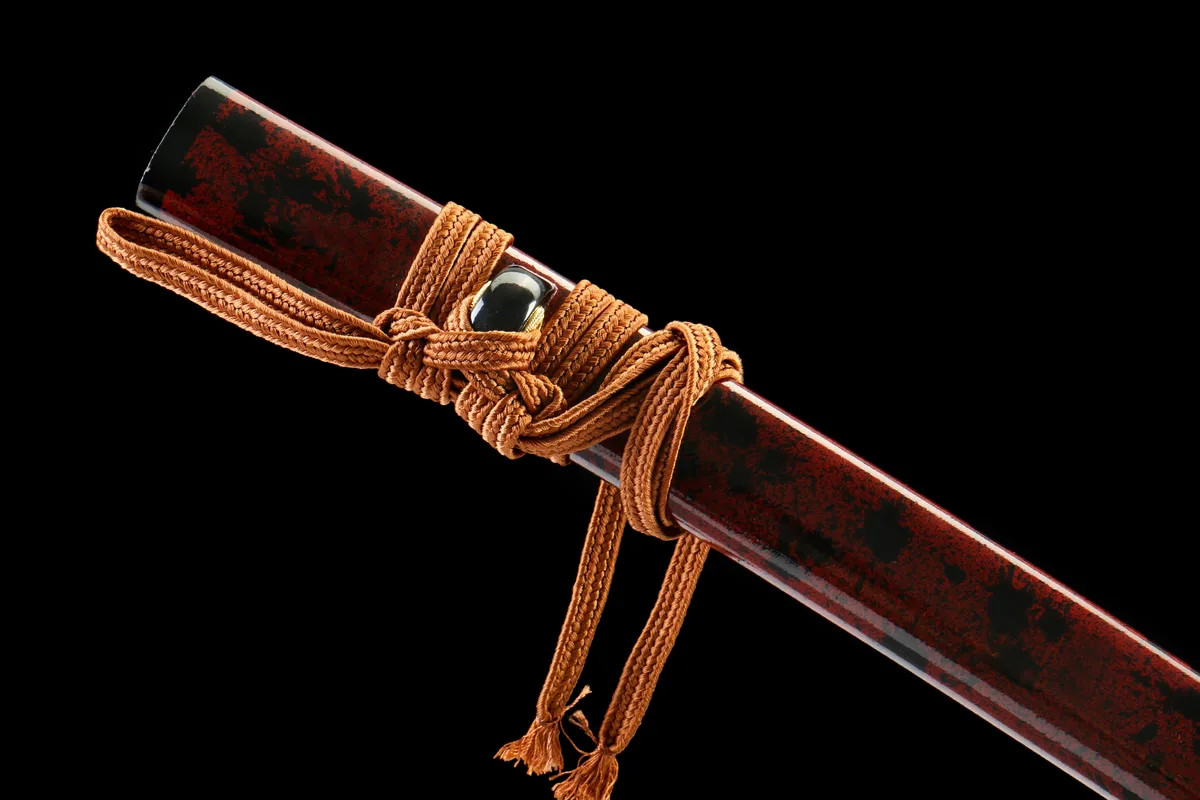 Goldener Faden - Handgeschmiedetes Katana aus T10 Werkzeugstahl - Image 4