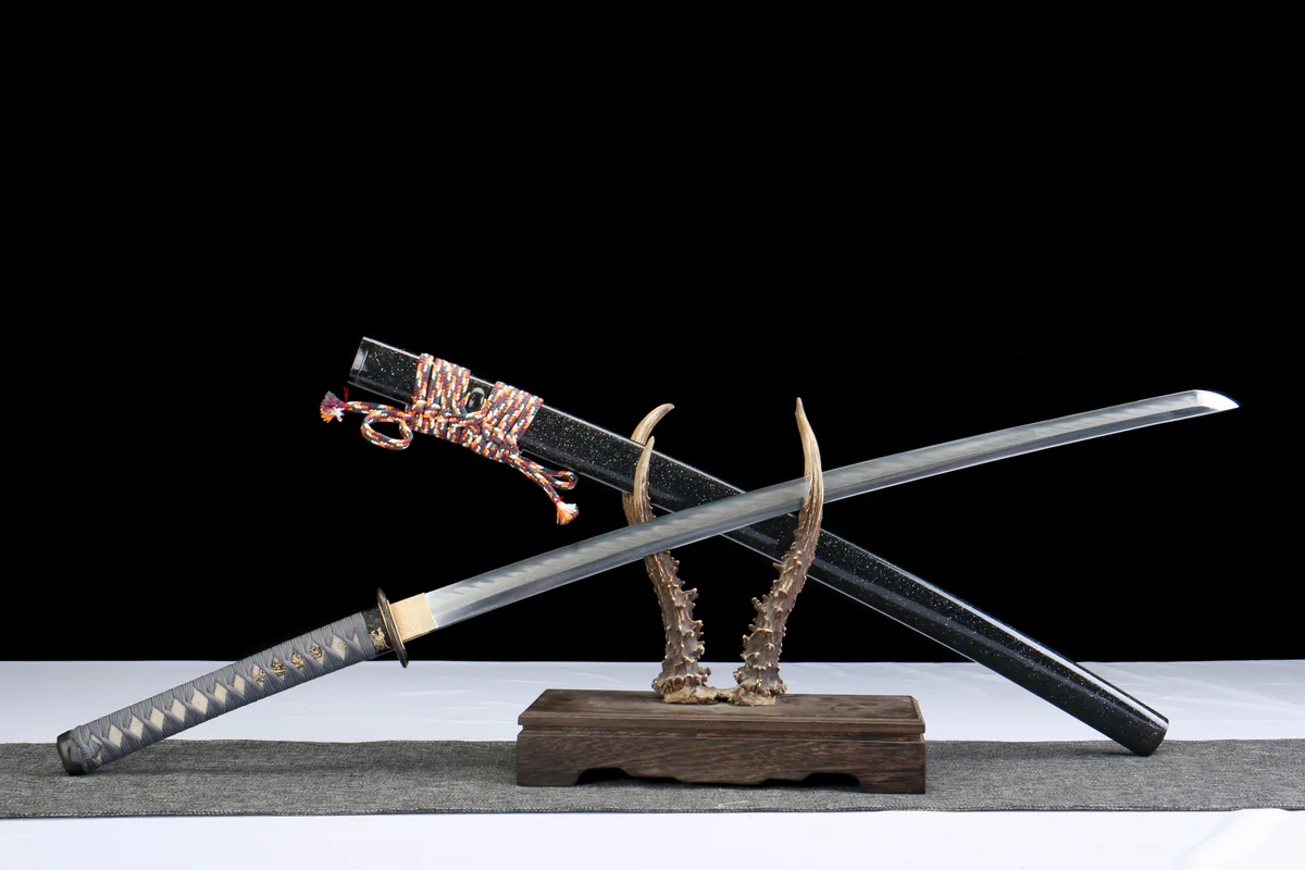 Herbstmond-Kälte - Handgeschmiedetes Katana aus T10 Werkzeugstahl - Image 2