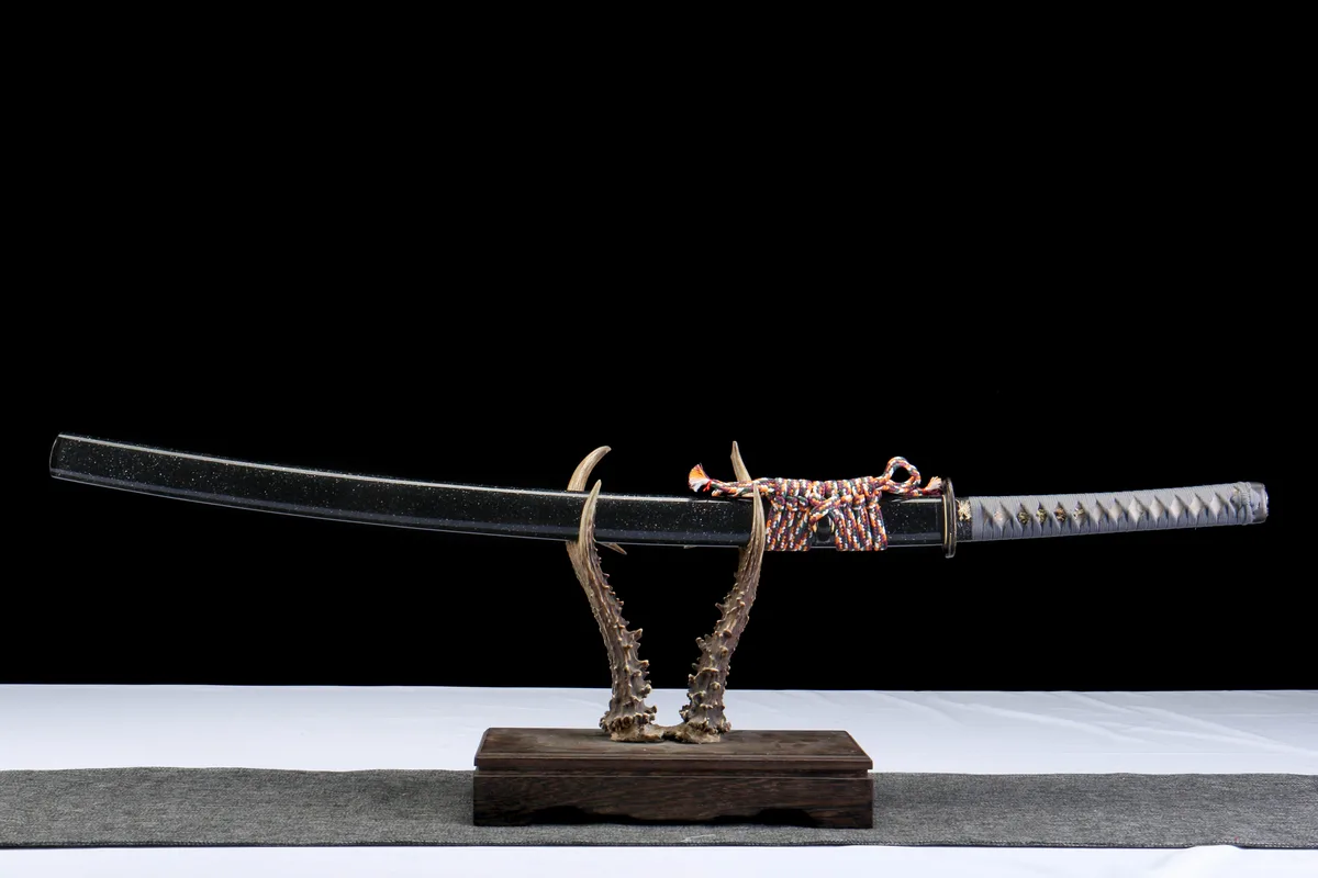 Herbstmond-Kälte - Handgeschmiedetes Katana aus T10 Werkzeugstahl - Image 9