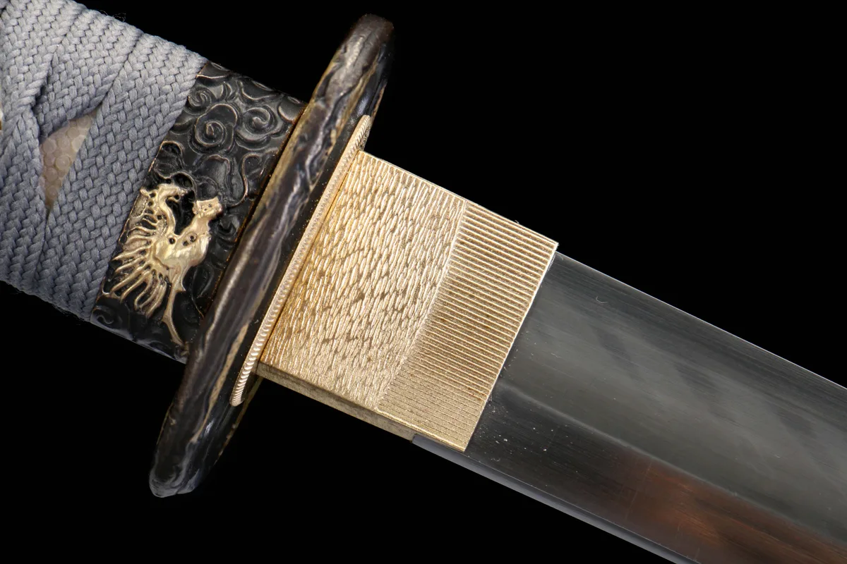 Herbstmond-Kälte - Handgeschmiedetes Katana aus T10 Werkzeugstahl - Image 11