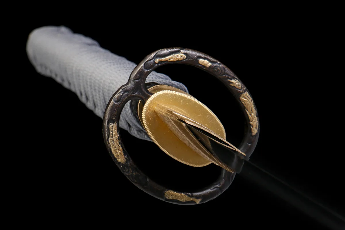 Herbstmond-Kälte - Handgeschmiedetes Katana aus T10 Werkzeugstahl - Image 14