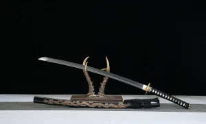 Alternative view of Himmelsdrache - Handgeschmiedetes Katana aus T10 Werkzeugstahl