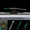 Jadeschatten - Handgeschmiedetes Katana aus T10 Werkzeugstahl