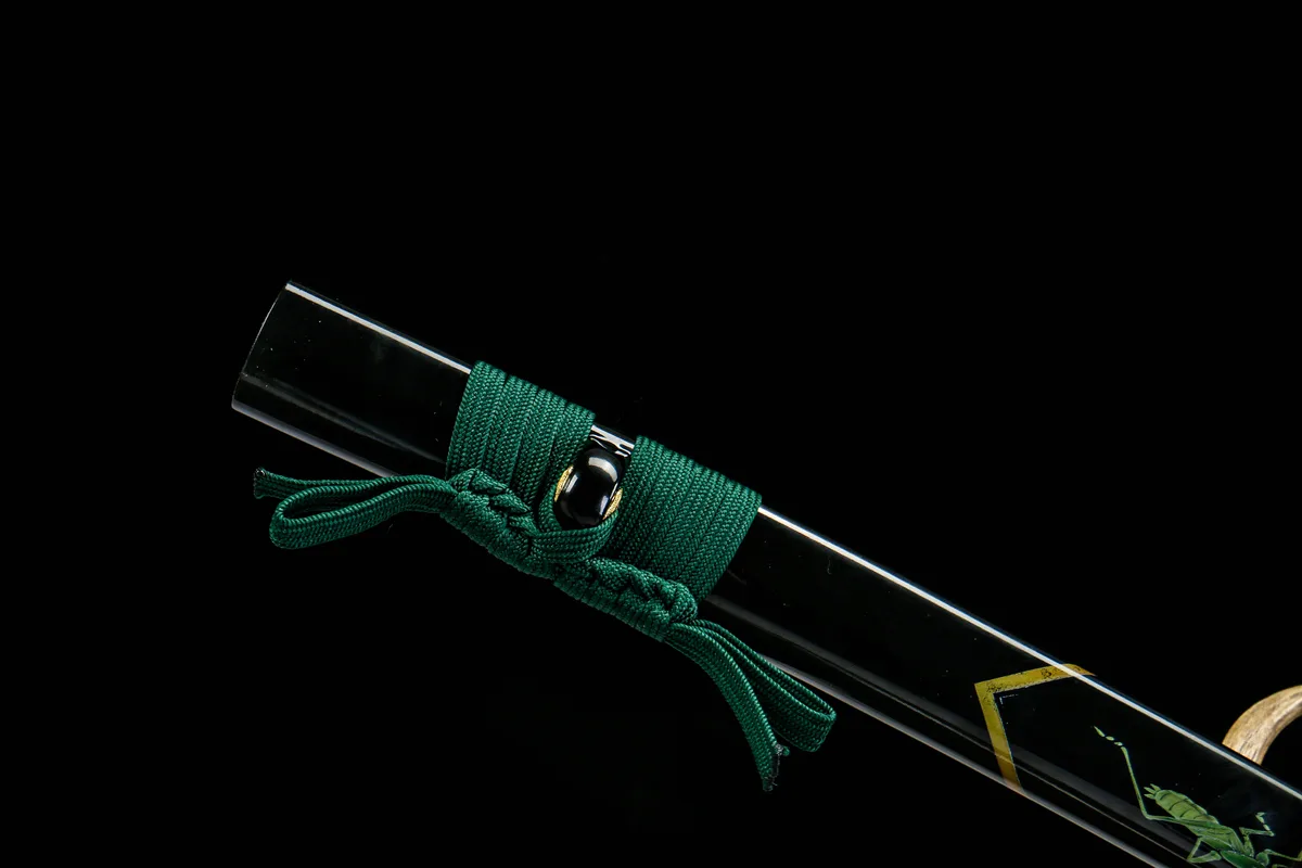 Jadeschatten - Handgeschmiedetes Katana aus T10 Werkzeugstahl - Image 12