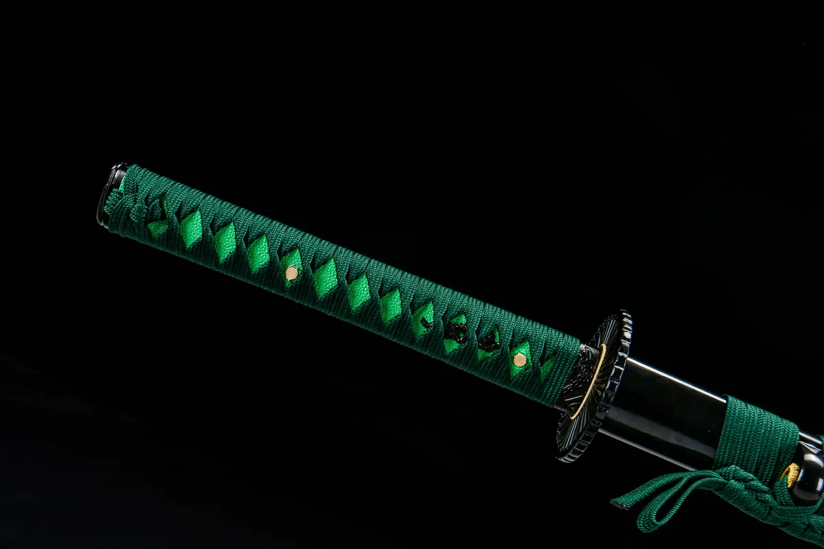 Jadeschatten - Handgeschmiedetes Katana aus T10 Werkzeugstahl - Image 5