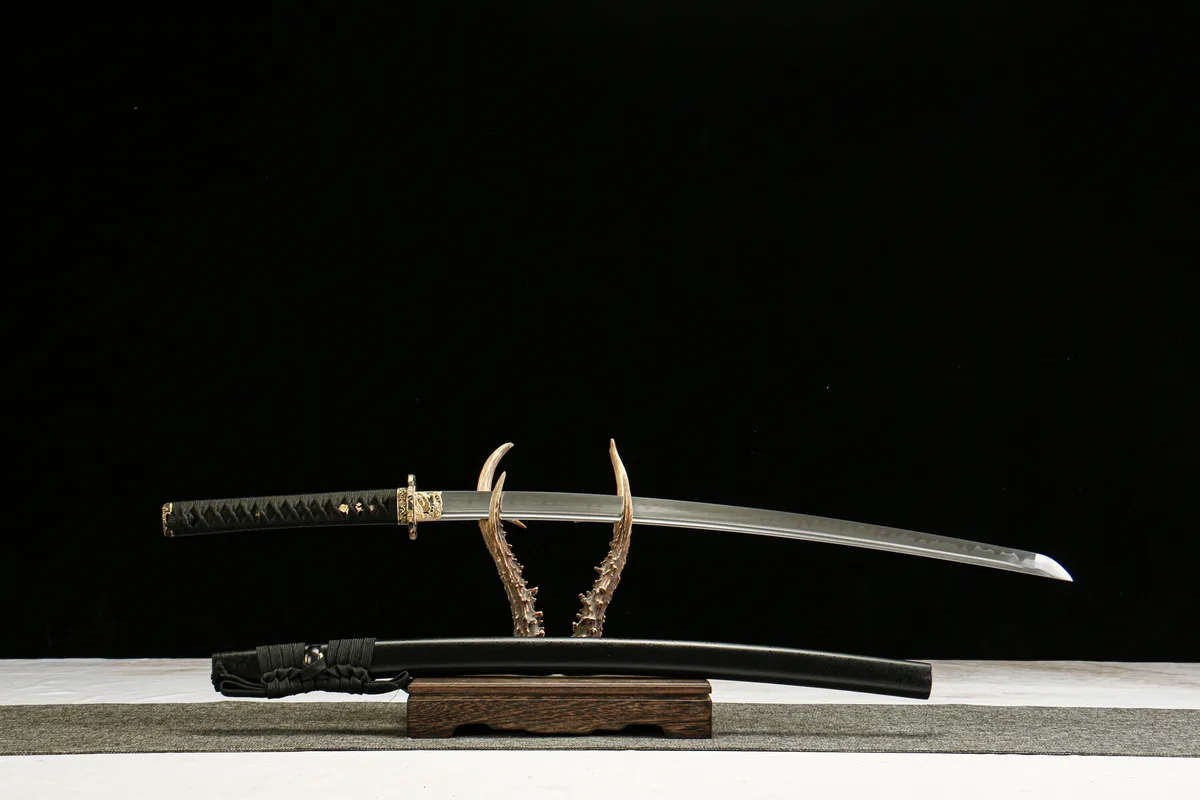 Karmesiner Schatten - Handgeschmiedetes Katana aus T10 Werkzeugstahl - Image 3