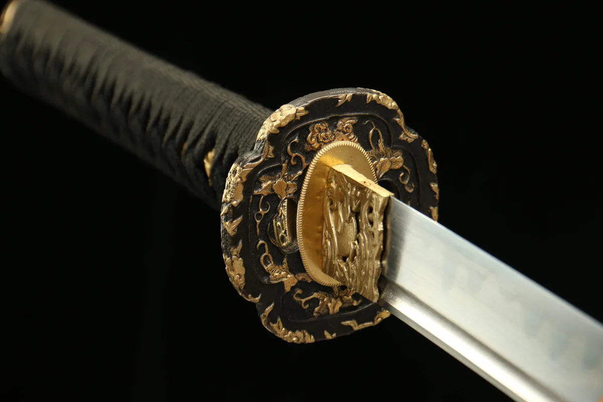 Karmesiner Schatten - Handgeschmiedetes Katana aus T10 Werkzeugstahl - Image 4
