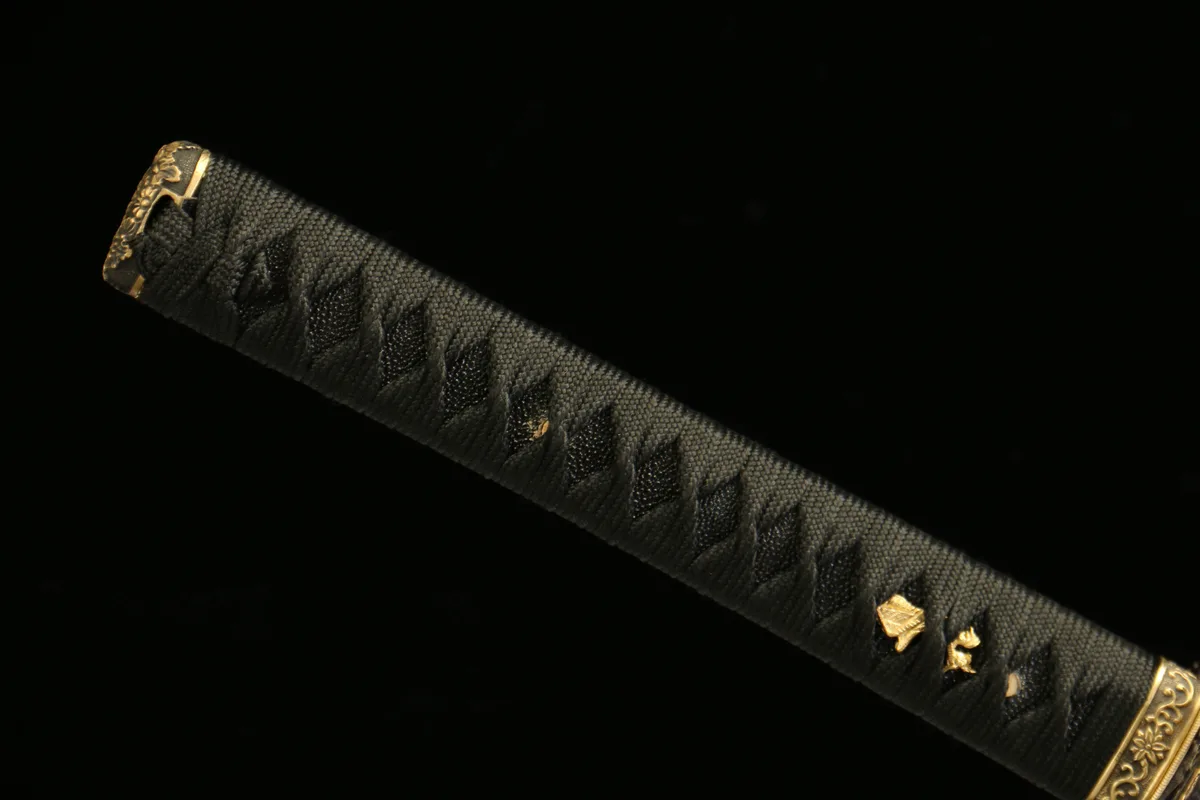 Karmesiner Schatten - Handgeschmiedetes Katana aus T10 Werkzeugstahl - Image 5