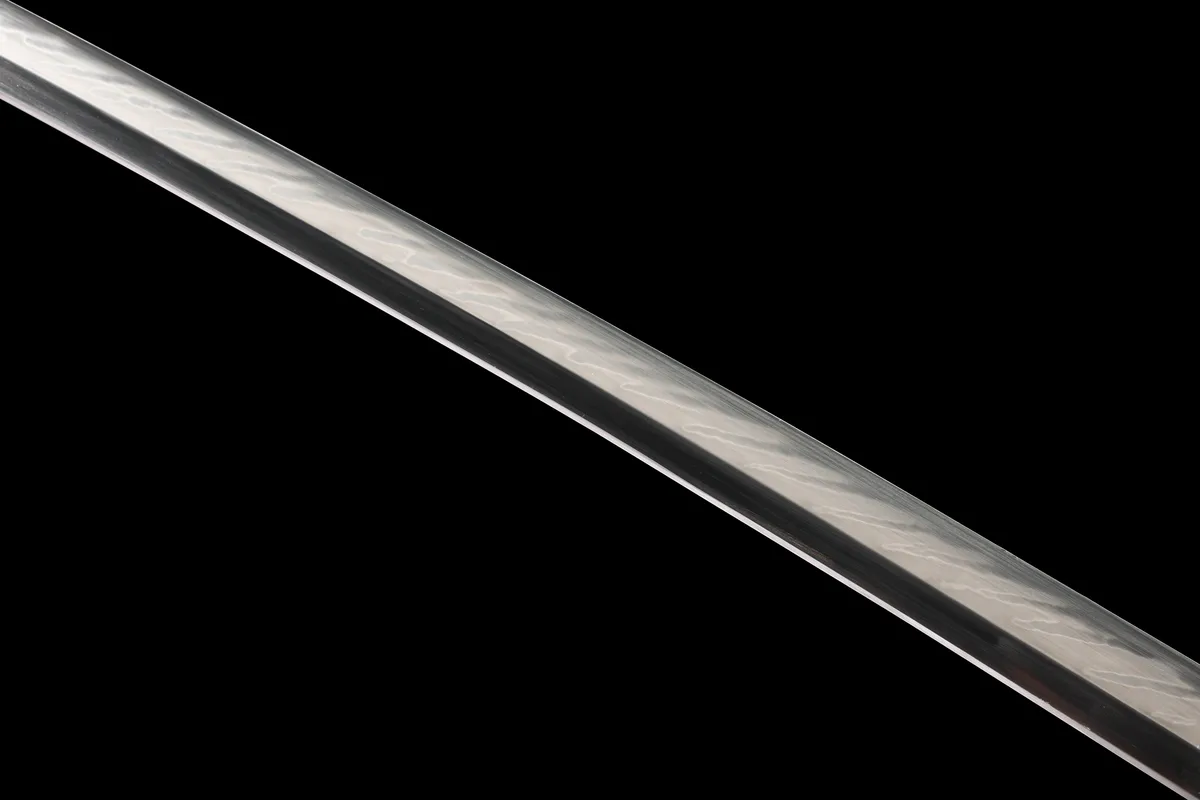 Karmesinrote Flammenwolke - Handgeschmiedetes Katana aus T10 Werkzeugstahl - Image 13