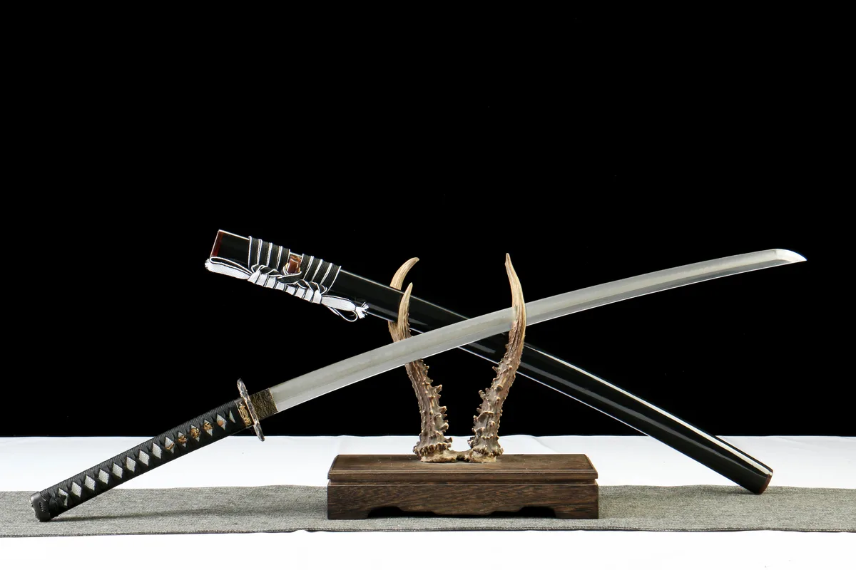 Obsidianisches Brüllen - Handgeschmiedetes Katana aus T10 Werkzeugstahl - Image 2