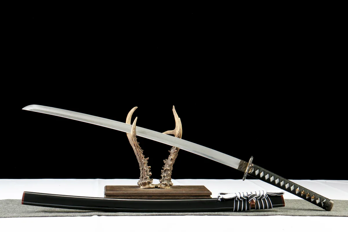 Obsidianisches Brüllen - Handgeschmiedetes Katana aus T10 Werkzeugstahl - Image 8