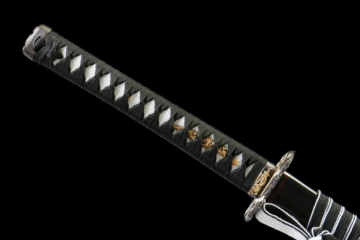 Obsidianisches Brüllen - Handgeschmiedetes Katana aus T10 Werkzeugstahl - Image 10