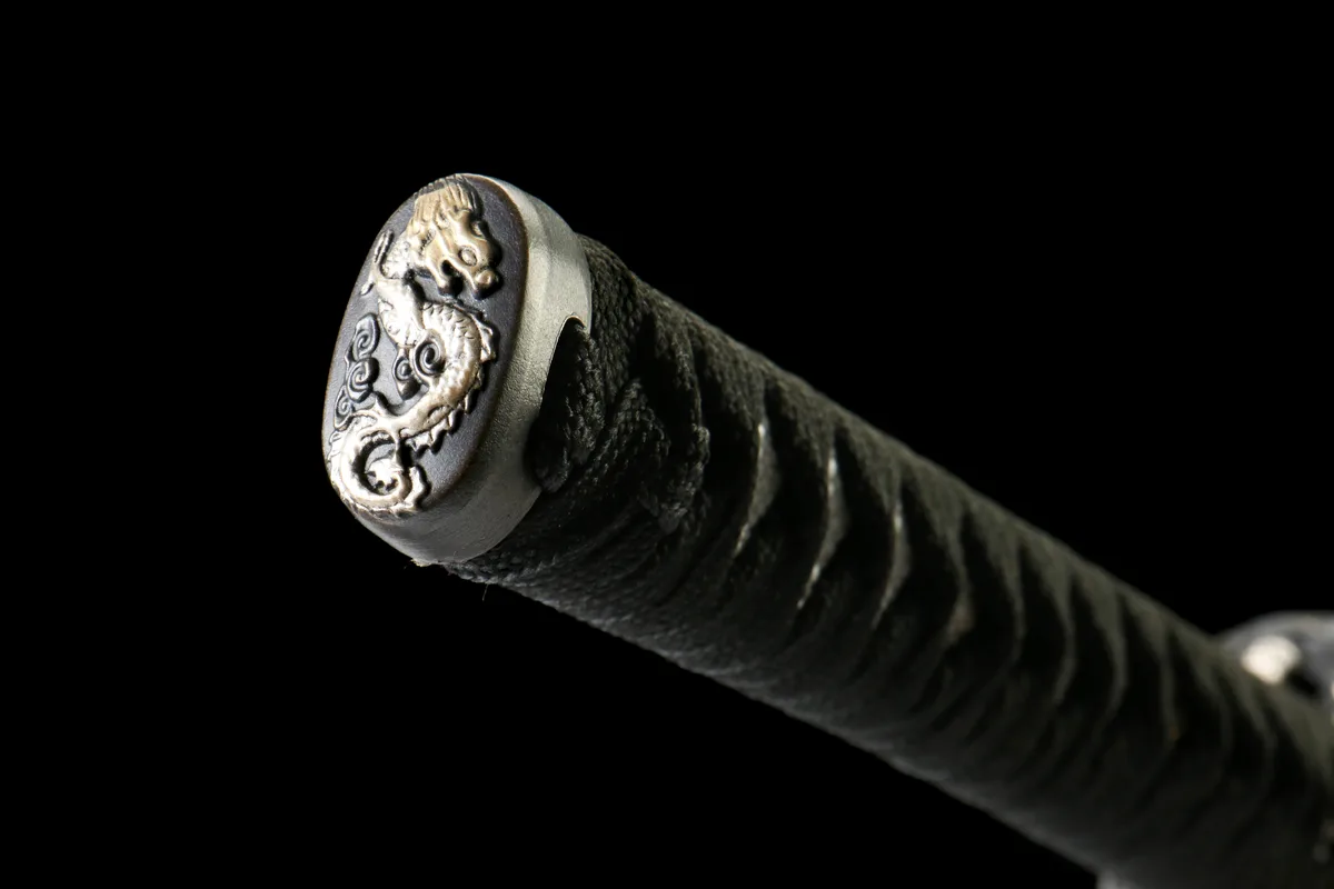Obsidianisches Brüllen - Handgeschmiedetes Katana aus T10 Werkzeugstahl - Image 14