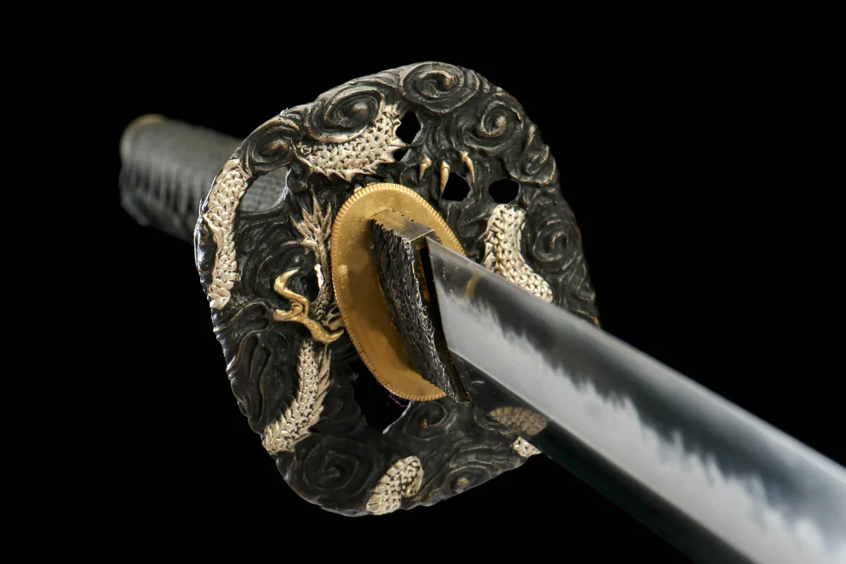 Obsidianisches Brüllen - Handgeschmiedetes Katana aus T10 Werkzeugstahl - Image 13