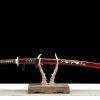 Rosenflamme - Handgeschmiedetes Katana aus T10 Werkzeugstahl