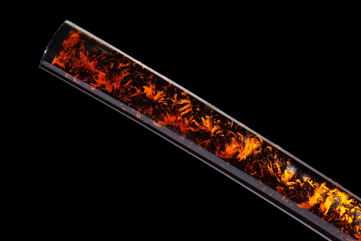 Roter Staubwanderer - Handgeschmiedetes Katana aus T10 Werkzeugstahl - Image 10