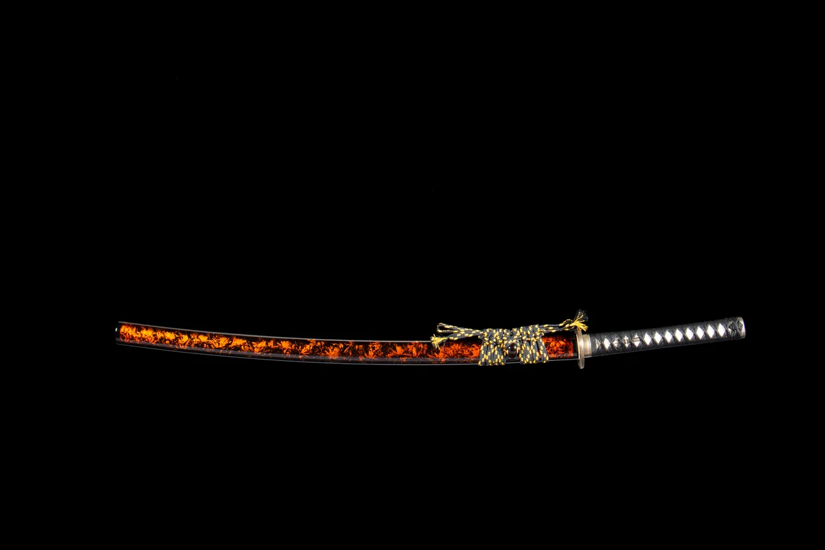 Roter Staubwanderer - Handgeschmiedetes Katana aus T10 Werkzeugstahl - Image 3