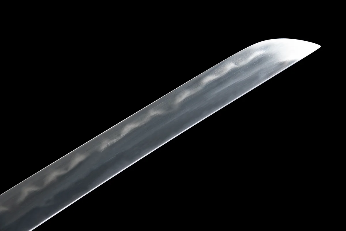 Rotes Radblütenspiel - Handgeschmiedetes Katana aus T10 Werkzeugstahl - Image 8