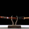 Scharlachroter Kirschmond - Handgeschmiedetes Katana aus T10 Werkzeugstahl