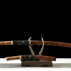 Schattenklinge Set - Handgeschmiedetes Katana aus T10 Werkzeugstahl