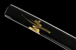 Alternative view of Schattenscleier - Handgeschmiedetes Katana aus T10 Werkzeugstahl